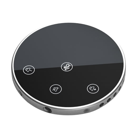 JZROCKER USB Speakerphone with Noise Cancelling Microphone 360 Omnidirectional PC Mic