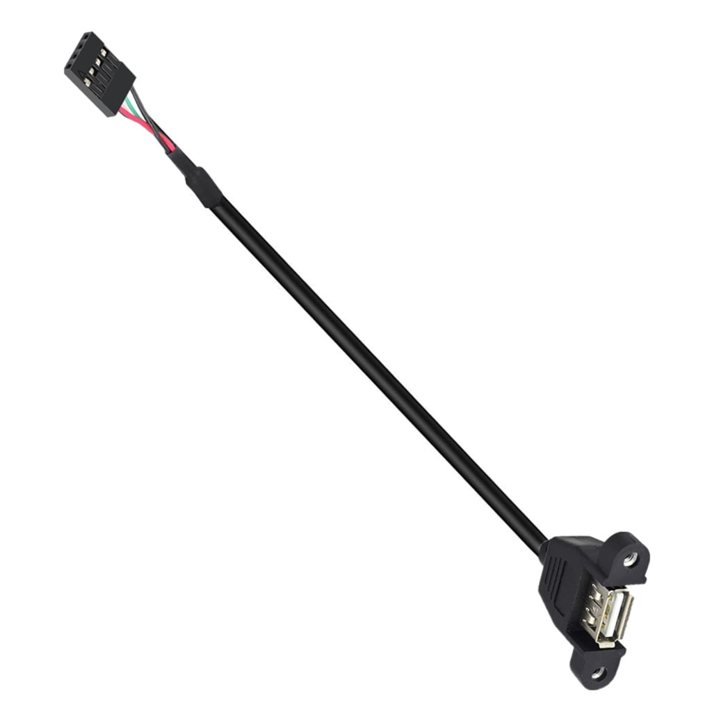 Usb Pin Header Female JZROCKER USB2.0 Female to 5Pin Female USB Header Motherboard Cable for ...