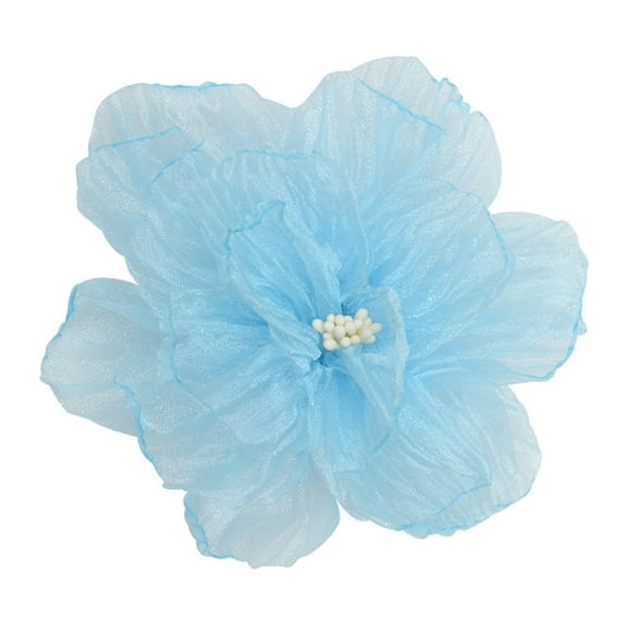 JZROCKER Vintage Lace Flower Organza-Burning Edge Flower Fabric Craft Wedding Dress