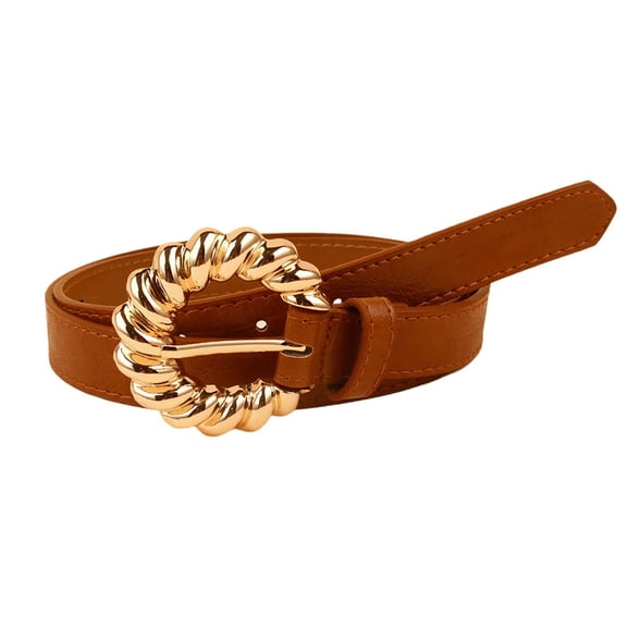 JZROCKER Vintage Styles Belt Decorative Buckles Waist Belt Versatiles Styling Waistband for Jeans or Dresses