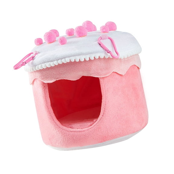 JZROCKER Warm Plush Breeding Nest for Budgies Resting Bed Hammock Birdcage Accessories