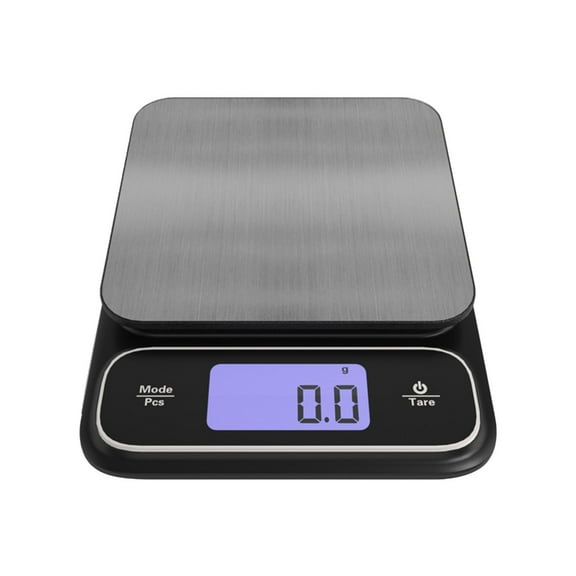 JZROCKER White Black Stainless Steel Scale Electric Cooking Scales Digital Scale USB Rechargeable LCD Display Scale