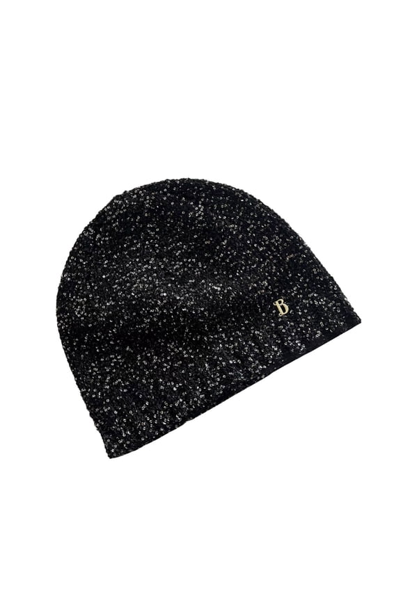 Winter Beanies Hat Sequined Brimless Hat Women Warm Fashion Knitted Hat