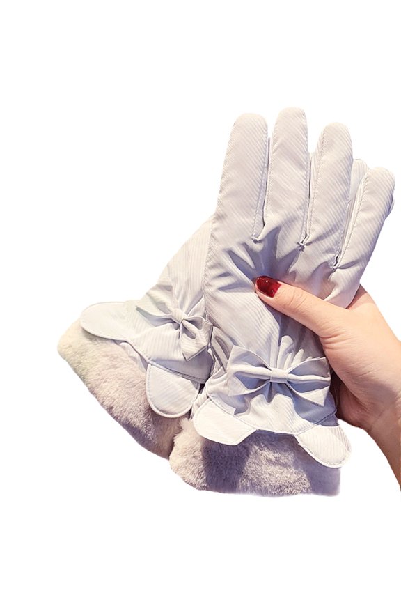 Winter Gloves Thermal Touchscreens Ski Gloves Windproof Warm Mittens for Skiing