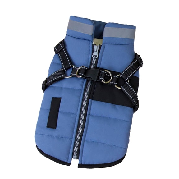 JZROCKER Winter Warm Dog Clothing Cold Weather Pet Dog Thicken Liners Coat for Outdoor