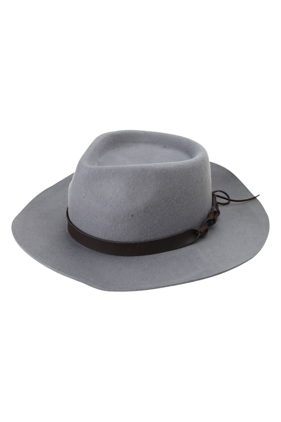 Wool Wide Brims Hat for Adult Stage Performances Hat Evening Party Hat Masquerades Dressingup Hat Music Festival Props