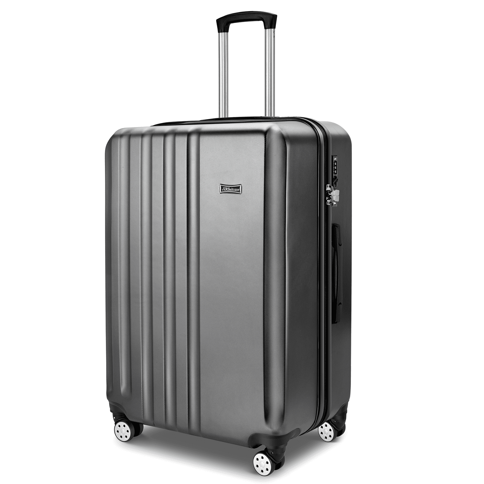 JZRTravel Luggage Carry On Hardside Suitcase 20 Inch ABS+PC with Spinner Wheels Travel Trolley