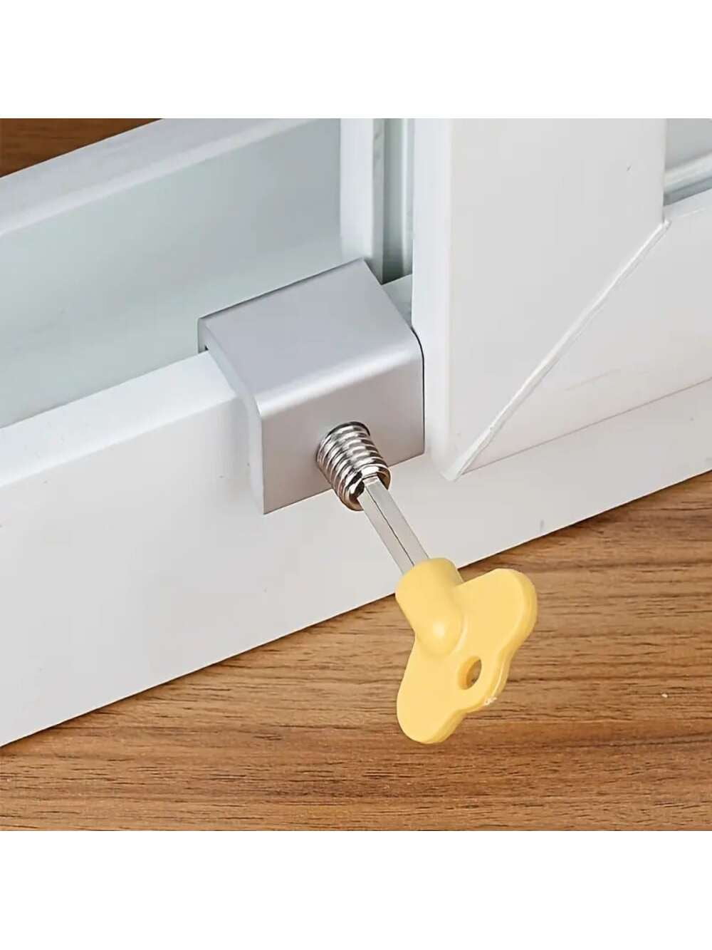 JZSHICHAOCAR Child Safety Protection Aluminum Alloy Window Lock for