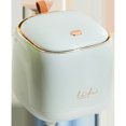 JZSHICHAOCAR Compact OdorSealing PressTop Mini Desktop Trash Can With