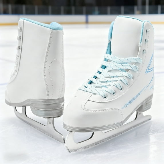 JZY Air Cushion Figure Skates for Women & Youth,Soft Recreational Skates for Beginners,Girls & Boys