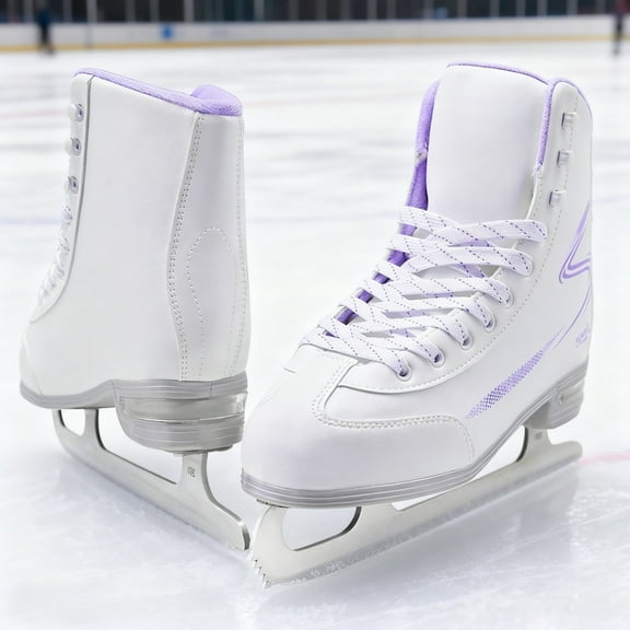 JZY Air Cushion Figure Skates for Women & Youth,Soft Recreational Skates for Beginners,Girls & Boys