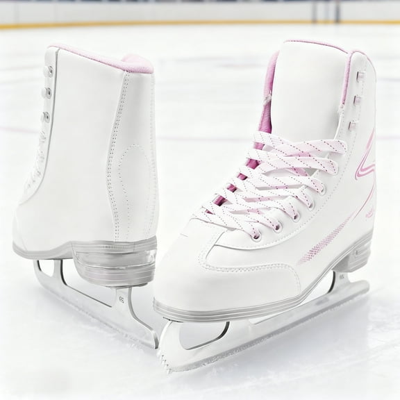 JZY Air Cushion Figure Skates for Women & Youth,Soft Recreational Skates for Beginners,Girls & Boys
