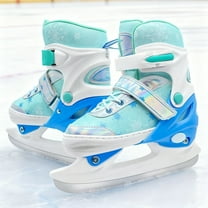 JZY Beginner Ice Skates for Kids with Smooth Glide Blades,Adjustable for Boys & Girls Ages 5-12,Comfortable & Safe for Indoor/Outdoor Winter Sports