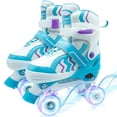 thumbnail image 1 of JZY Children's Roller Skates for Boys & Girls Full Light-Up Wheels, Suitable for Beginners, 1 of 5