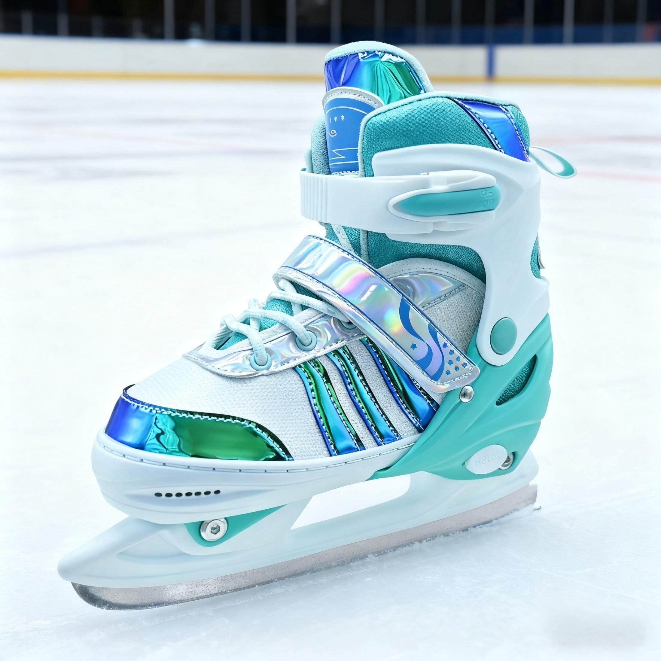 JZY Comfort Fit Kids Ice Skates With Smooth Gliding Blades Adjustable jzy-comfort-fit-kids-ice-skates-with-smooth-gliding-blades-adjustable