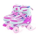 thumbnail image 1 of JZY Kids Adjustable Roller Skates with Light-Up Wheels - Beginner-Friendly for Ages 3-12, 1 of 7