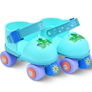 JZY Kids Skates Adjustable Unisex for Beginners Indoor Outdoor Sports