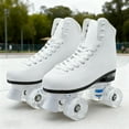 thumbnail image 1 of JZY Quad Roller Skates with Light-Up Wheels,High-Top Design for Women, Men & Teens, 1 of 7