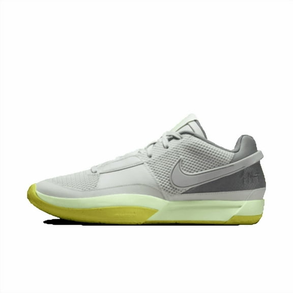 Ja 1 Basketball Shoes Color: Light Silver/Cyber/Cool Grey/Granite Size: M 13.5 / W 15