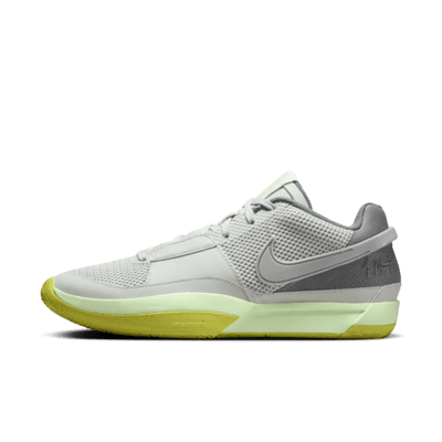Ja 1 Basketball Shoes Color: Light Silver/Cyber/Cool Grey/Granite Size: M 9 / W 10.5