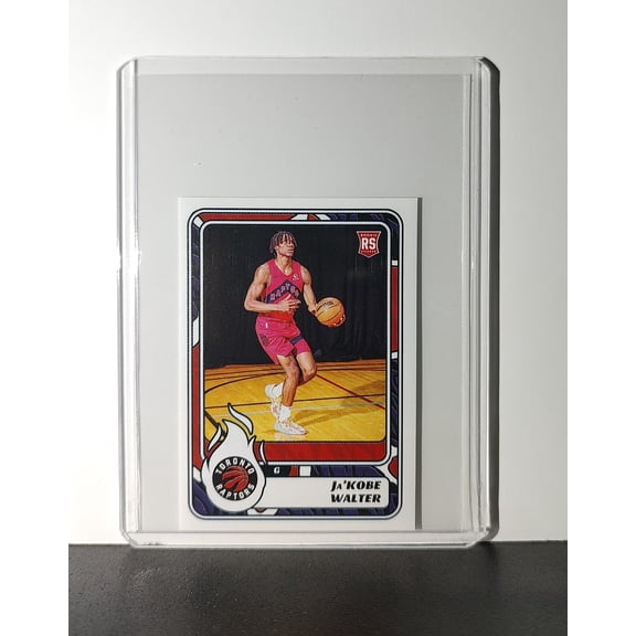 Ja'Kobe Walter Rookie 2024-25 Panini NBA #274 Sticker Card Toronto Raptors