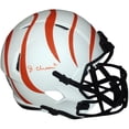 thumbnail image 1 of Ja'Marr Chase Autographed Cincinnati Bengals (LUNAR Eclipse) Speed Full-Size Replica Helmet - Beckett, 1 of 3