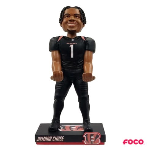 Ja'Marr Chase (Cincinnati Bengals) 9.5" Controller Holder NFL Player Bobblehead