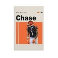 thumbnail image 1 of Ja'Marr Chase Football Wide Receiver Athlete Art Poster Boys Room Decor (9) Picture Print Wall Art Poster Painting Canvas Posters Artworks Gift Room Aesthetic 12x18inch(30x45cm), 1 of 6