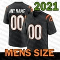 thumbnail image 1 of Ja'Marr Chase Joe Burrow Football Jersey Evan McPherson Sam Hubbard Tee Higgins am Taylor-Britt Joe Mixon Logan Wilson Trey Hendrickson Tyler Boyd Daxton Hill, 1 of 7