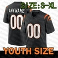 thumbnail image 1 of Ja'Marr Chase Joe Burrow Football Jersey Evan McPherson Sam Hubbard Tee Higgins am Taylor-Britt Joe Mixon Logan Wilson Trey Hendrickson Tyler Boyd Daxton Hill, 1 of 7