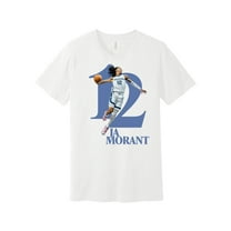 Ja Morant '12' Memphis Grizzles Graphic Sports Basketball T-Shirt, S-2XL