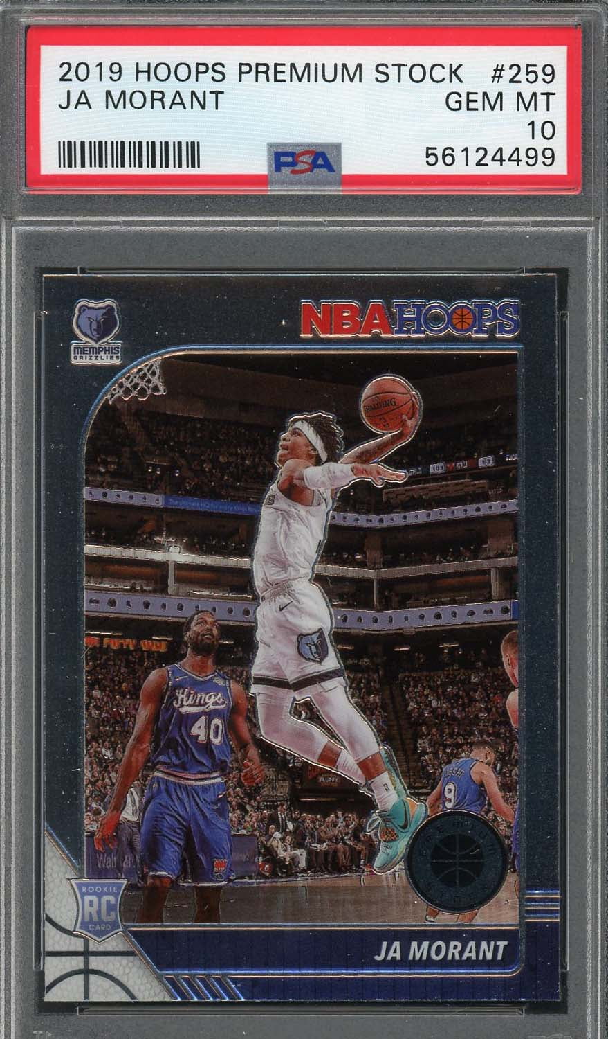 NBAカード　Premium Stock Ja Morant RC PSA 10 Nba Hoops Ja Morant Rc