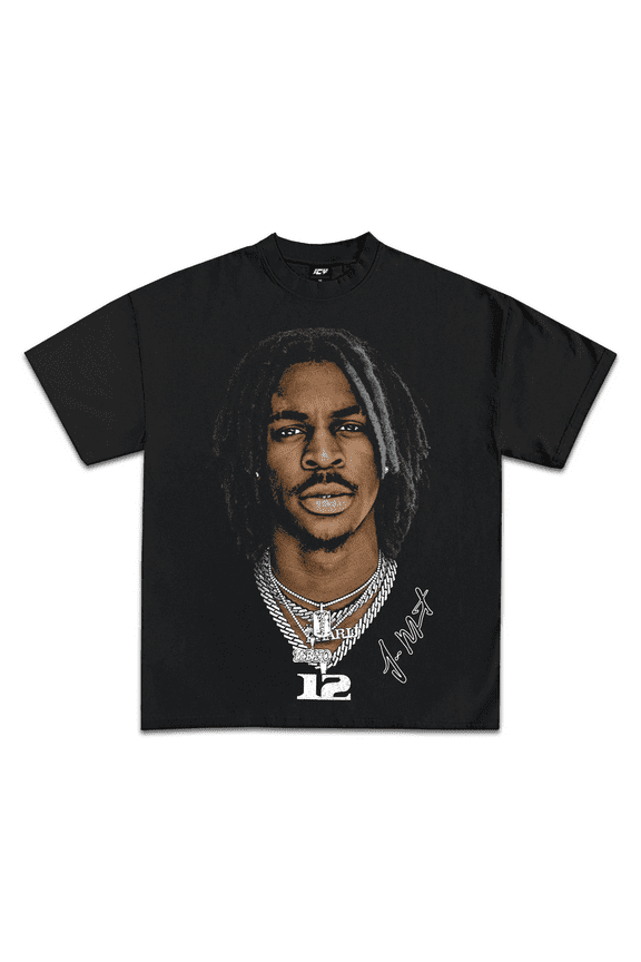 Ja Morant Icy Exclusive Graphic T Shirt Tee Unisex, Color: Black, Size: S
