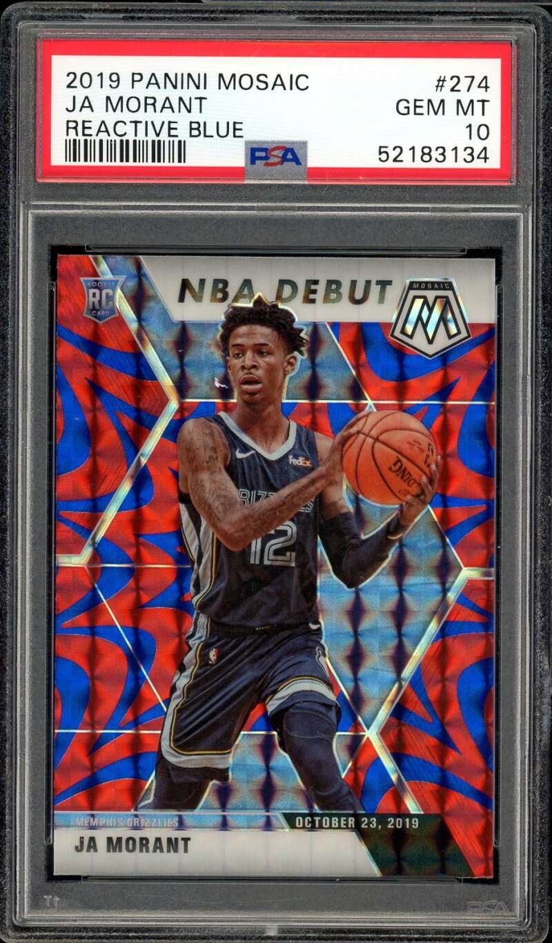 Ja Morant Rookie Card Psa 10