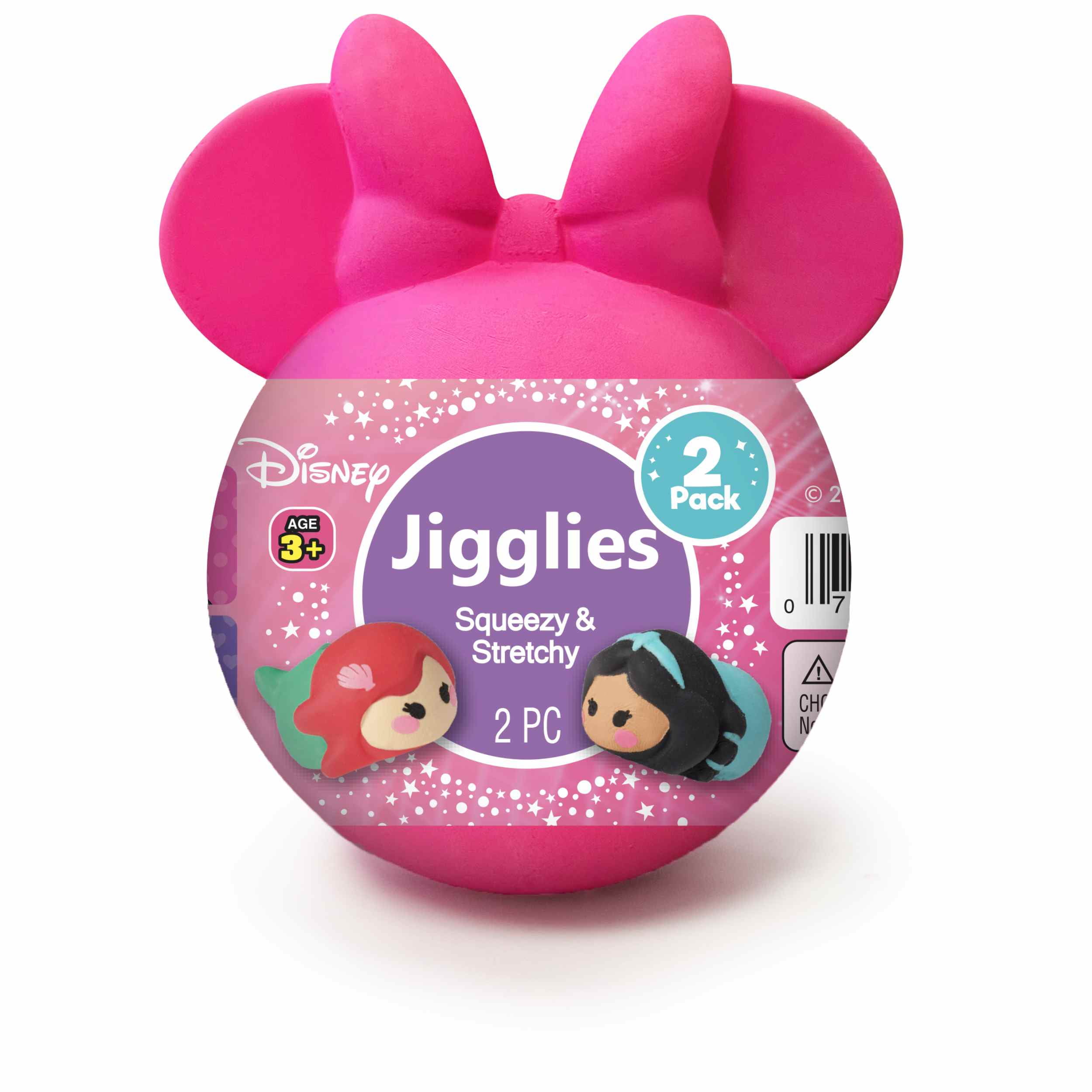 Ja-Ru Disney Ariel & Jasmine Jiggly Characters Ears Capsule Ears