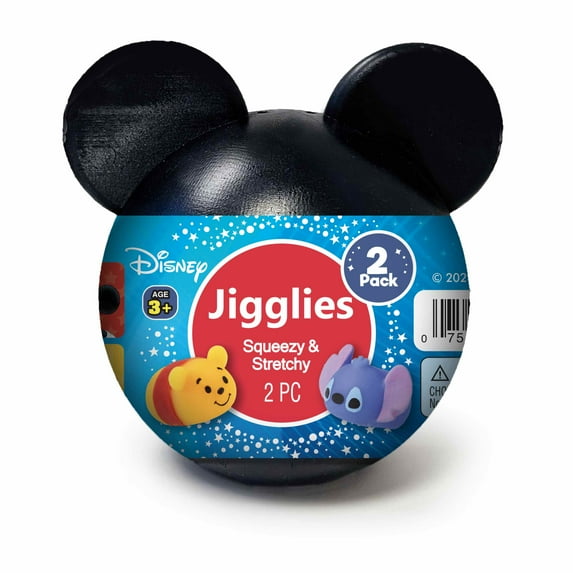 Ja-Ru Disney Pooh & Stitch Jiggly Characters Capsule Ears novelty toy
