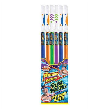 Ja-Ru Kool N Fun Power Shot Water Blaster, Assorted - Pack of 24
