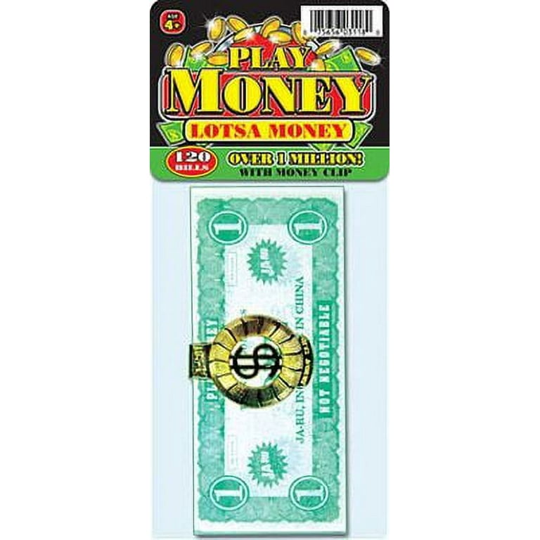 Vintage JA-RU Fun Bucks Play Money - NEW SEALED