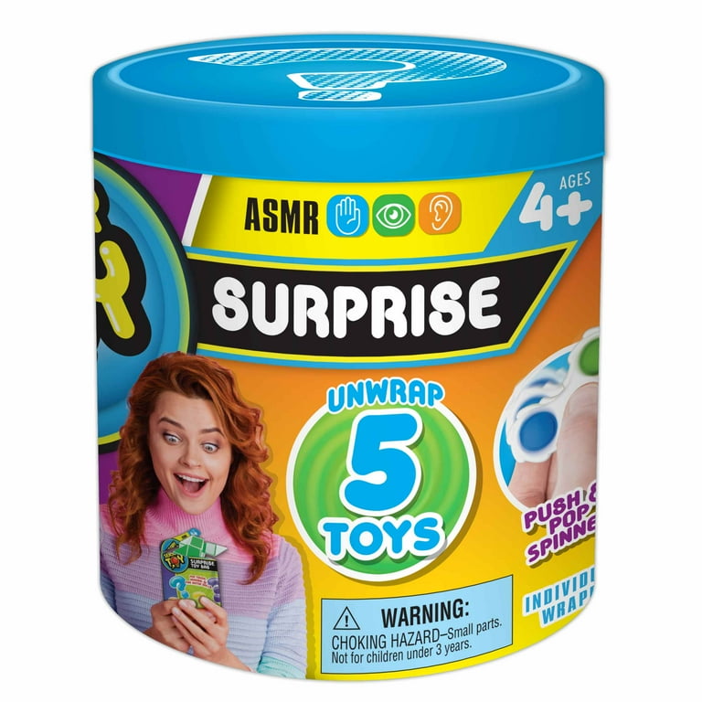 Ja-Ru Sensory Surprise Pack Bucket Toy Fidget Fun