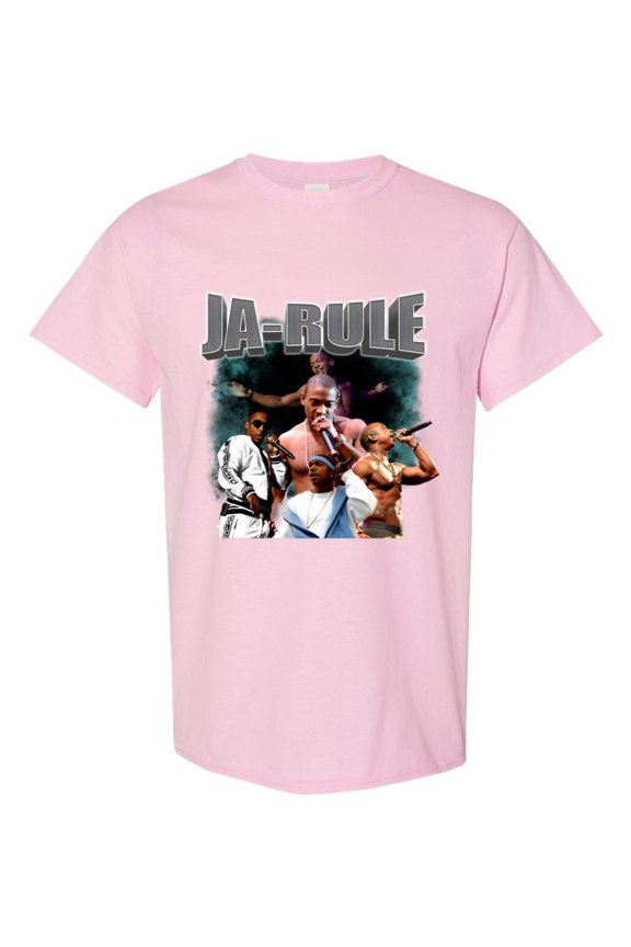 Ja Rule T-Shirt Vintage Rap Icon Graphic for Music Collectors, for men & women, up to size 5XL