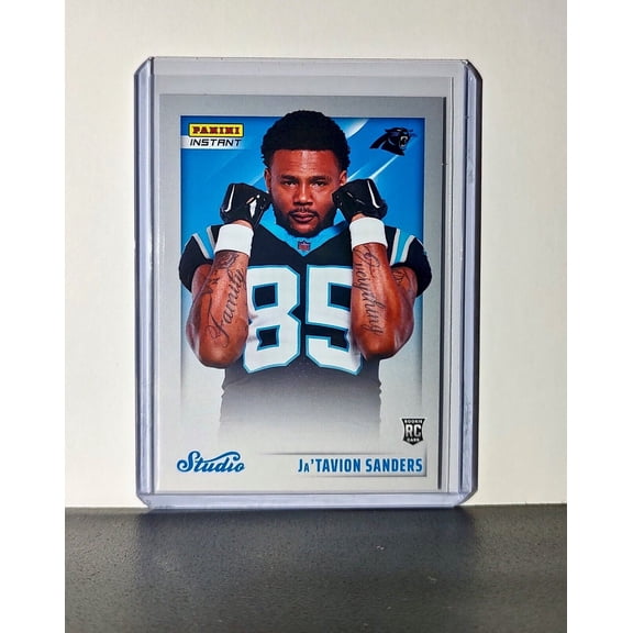 JaTavion Sanders 2024 Panini NFL Studio Rookies #11 Card Panthers 1/1672