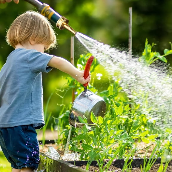 JaGely 12 Pack Sweeper Nozzle for Garden Hose Solid Brass Jet Sweeper 2" Jet Nozzle with 12 Garden Hose Rubber Washers$$Garden & Patio