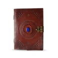thumbnail image 1 of Jaald Leather Journal with Blue Stone Refillable Blank Notebook Diary Sketchbook Travel Journal Daily Planner Writing Pad Gift for Writers, 1 of 9
