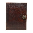 thumbnail image 1 of Jaald A5 Tree of Life Leather Journal Refillable Blank Notebook Travel Diary Daily Planner Writing Notepad Guestbook Gift for Artists, 1 of 7