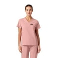 thumbnail image 1 of Jaanuu Magna Women's 3-Pocket Classic V-Neck Scrub Top - Mauve XS, 1 of 7