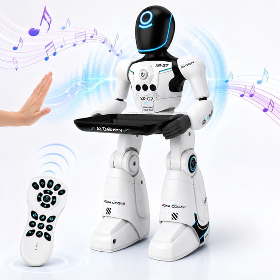 Jaawind Remote Control Intelligent Robot Toys for Kids, Smart Talking Voice Programmable Robot, Gifts for Boys Girls Age 3-5 8-12 Years Old