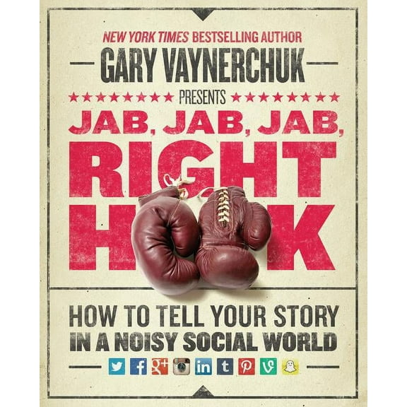 Jab, Jab, Jab, Right Hook: How to Tell Your Story in a Noisy Social World, (Hardcover)