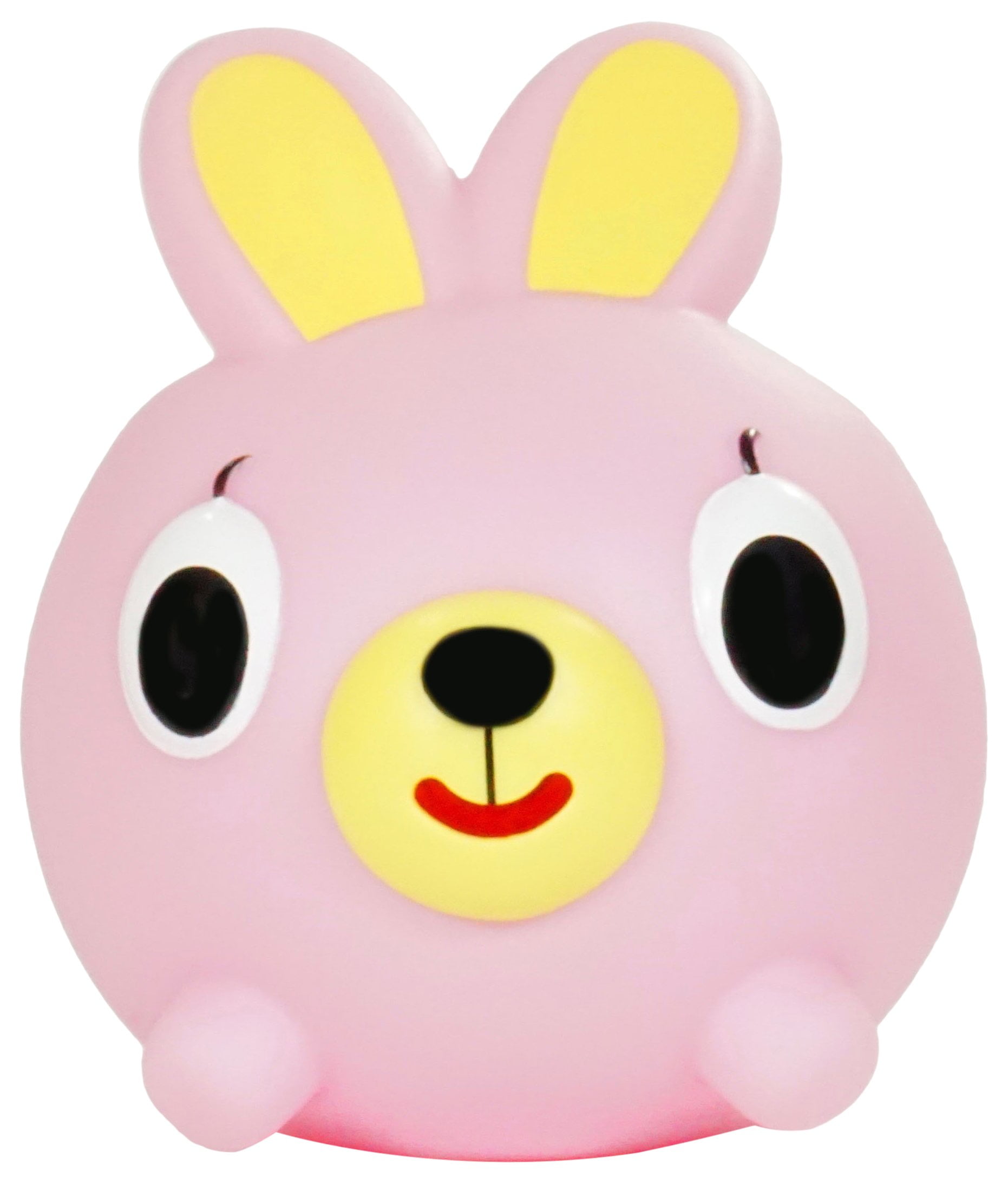 Jabber Ball Bunny Squeak Toy Figure, Pink