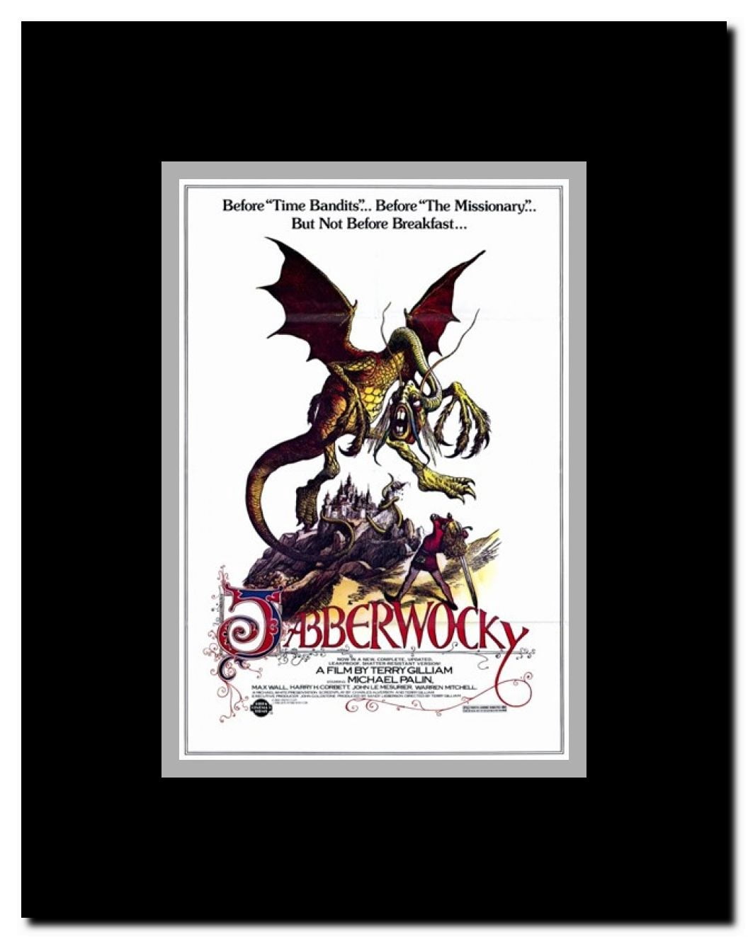 Jabberwocky Framed Movie Poster