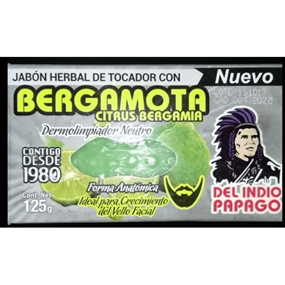 Jabon Begamota DEL INDIO PAPAGO